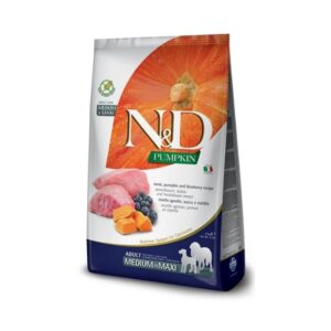 N&D Pumpkin Medium & Maxi (Lamb & Blueberry) Dry Dog Food